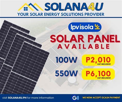 unli solar iloilo|Welcome to Solana4U Inc. .